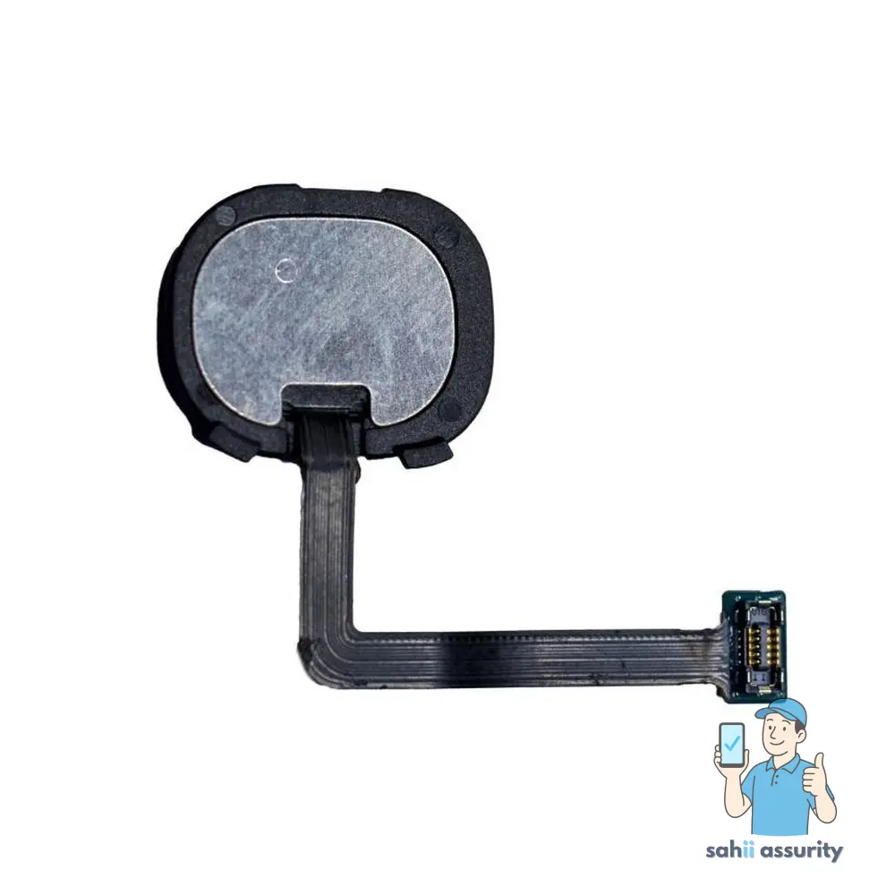 Fingerprint Sensor with Flex Cable for Samsung Galaxy M20 Black thumbnail